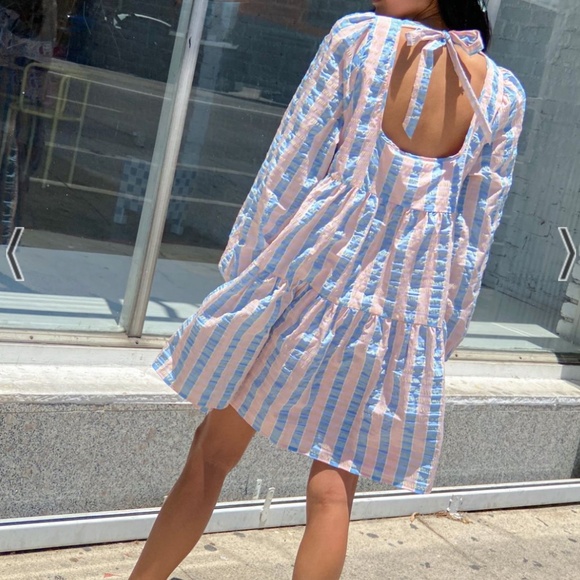 Crās Monique Check Dress Size 40 - Picture 2 of 5